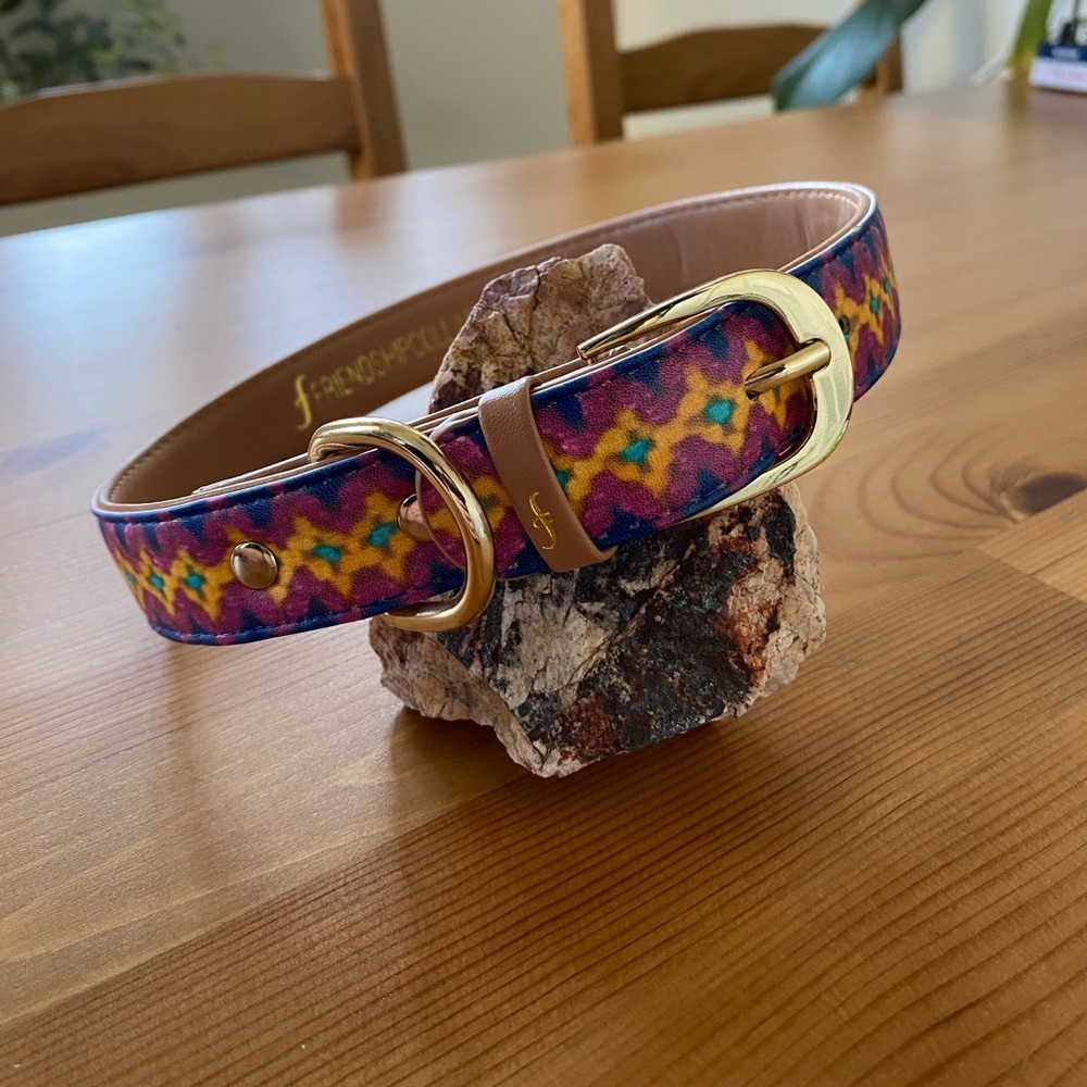 Friendship Collar Large Tribal Dog Collar - Picture 3 of 8